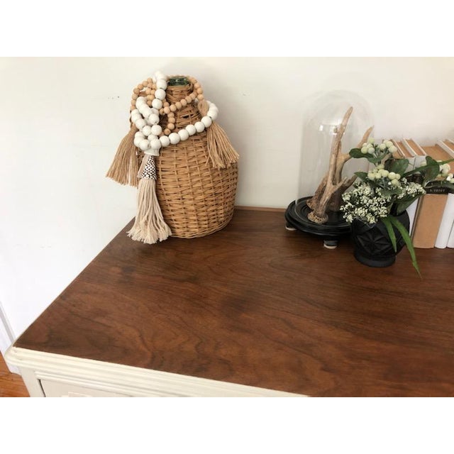 1940s 1940s American Antique White Chest of Drawers Dresser For Sale - Image 5 of 8