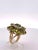 This is part of Chairish’s Fine Jewelry assortment. Huge Peridot Diamond Glamour Ring 14K This huge Peridot Diamond...
