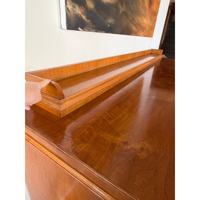 1920s Large 1920s Walnut Buffet For Sale - Image 5 of 12