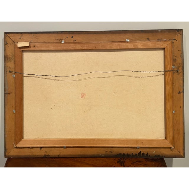 1960s 1960s Gerald Bogard Cowboy Oil Painting For Sale - Image 5 of 6