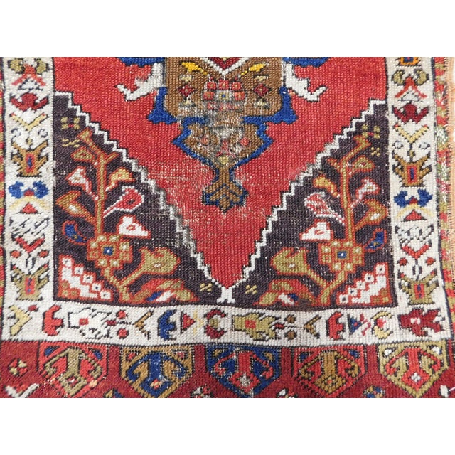 Textile Antique Caucasian Rug. 2'x 3'6" For Sale - Image 7 of 18