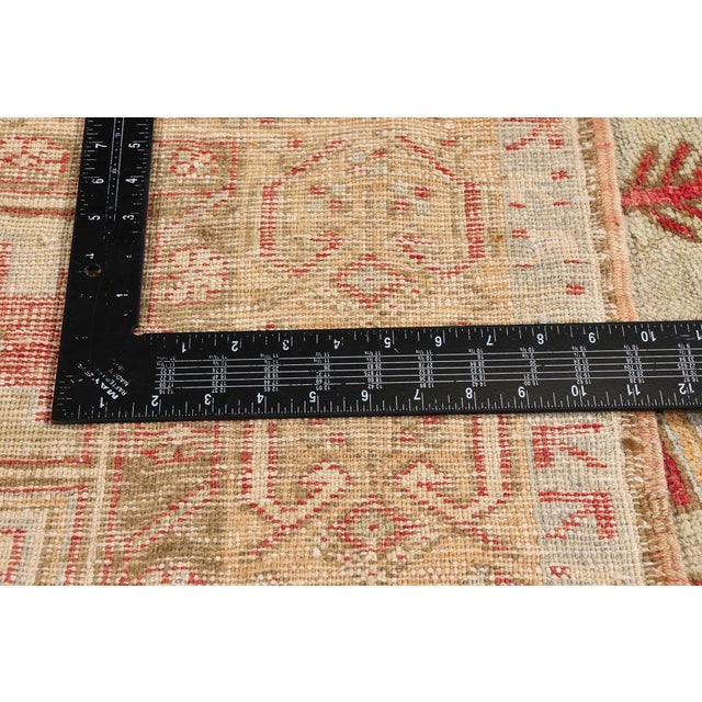 Textile Vintage Turkish Oushak Rug, 03'08 X 05'08 For Sale - Image 7 of 11