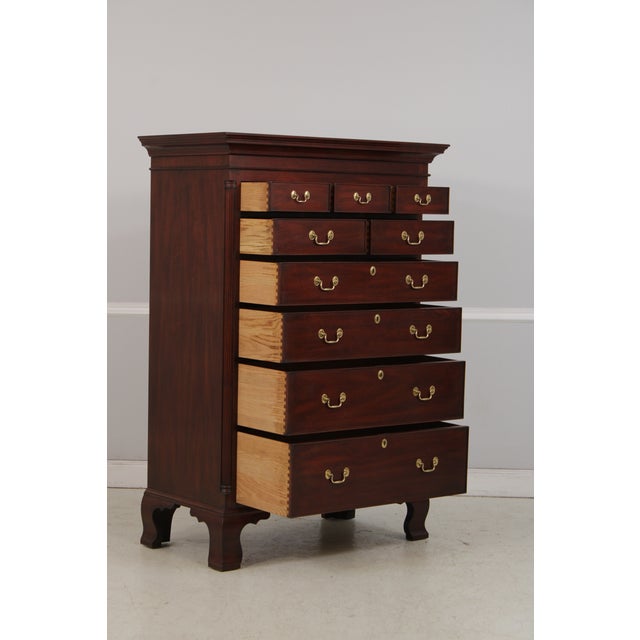 Henkel Harris Mahogany no.175 New Market Chest For Sale In Philadelphia - Image 6 of 18