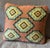 Orange Bargello Needlepoint Pillows For Sale - Image 8 of 9