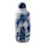 Late 19th Century Chinoiserie Blue & White Porcelain Snuff Bottle Accent For Sale