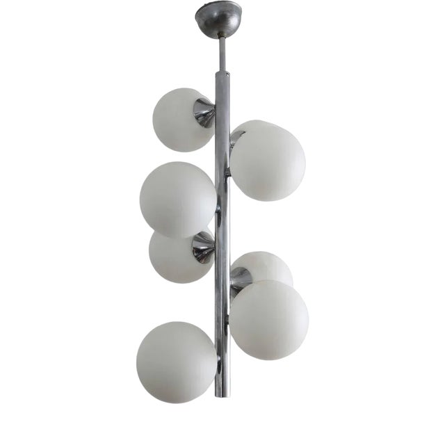 Space Age Ceiling Light by Panton for Kaiser Leuchten, 1970s For Sale