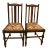 Early 20th Century Jacobean High Back Chairs - A Pair For Sale