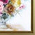 2020s Flowers With Ruffles - Framed Abstract Colorful Still Life Mixed Media Original Artwork by Kellie Newsome For Sale - Image 5 of 9