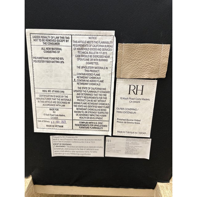 Set of Five Rh French Contemporary Round Leather Counter Stools For Sale - Image 12 of 18