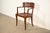 Mid-Century Modern Michael Taylor for Baker Furniture Klismos Cherry Wood and Cane Armchair, Newly Refinished For Sale - Image 3 of 15