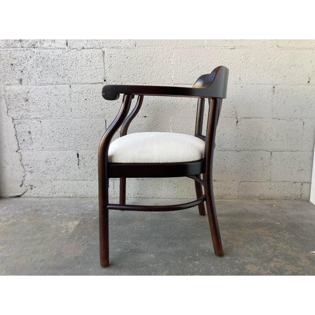 Thonet 1980s Set of 4 Bentwood Arm Dining Chairs For Sale - Image 4 of 12
