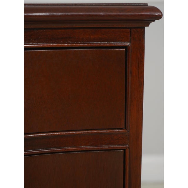 Wood Baker 2 Over 3 Drawer Chippendale Mahogany Dresser For Sale - Image 7 of 17