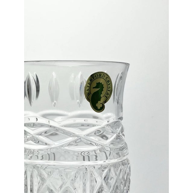 Waterford (Marquis) “Sheridan” Crystal Bulbous Flower Vase For Sale - Image 9 of 11