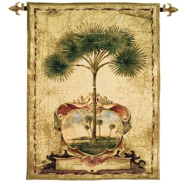 This beautiful tapestry is woven on a jacquard loom by skilled weavers, keeping alive the centuries old tradition of...