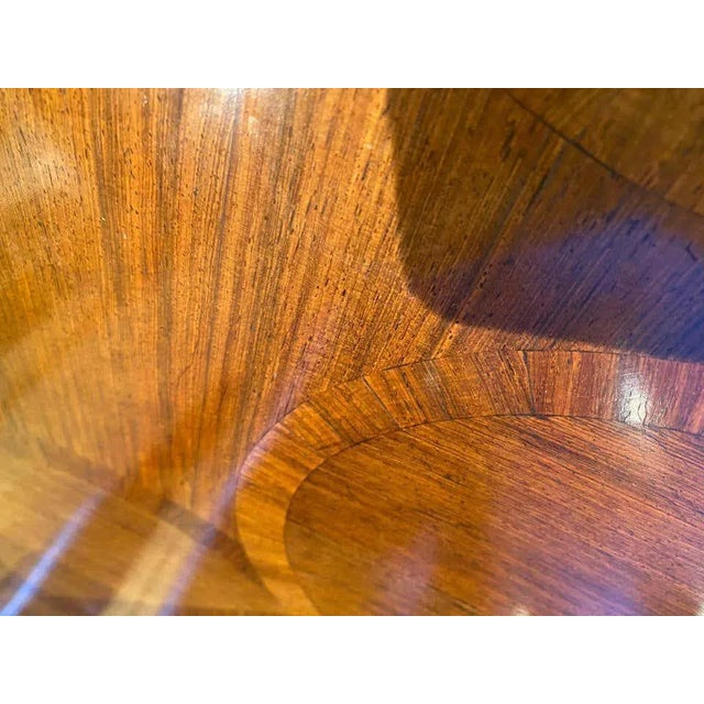 19th Century French Louis XV Kingwood, Tulipwood and Ormolu Chest of Drawers For Sale - Image 12 of 16