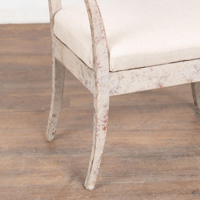 19th Century Swedish Gustavian Pair of Gray Tabouret Stools For Sale - Image 11 of 14