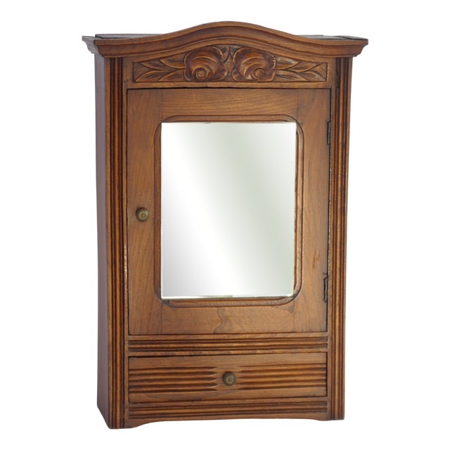 French Art Deco Medicine Cabinet, 1920s For Sale