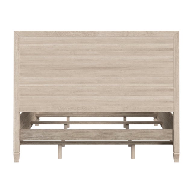 Flagstaff Queen Size Cane Panel Bed, Desert Sand For Sale - Image 11 of 11