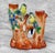Art Deco Vintage Art Deco Ceramic Parakeet Bird Double Stem Bud Vase For Sale - Image 3 of 9