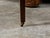 English 19th Century Oval Mahogany Tray Top Table with Brass Accents and Casters For Sale In Atlanta - Image 6 of 10