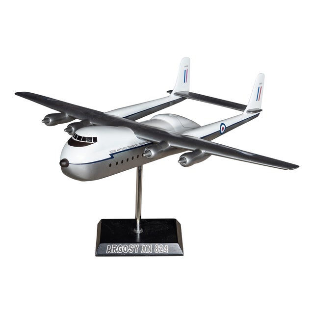 Cast Model of the Armstrong Whitworth Argosy Xn 824 Transport Plane, 1960s For Sale