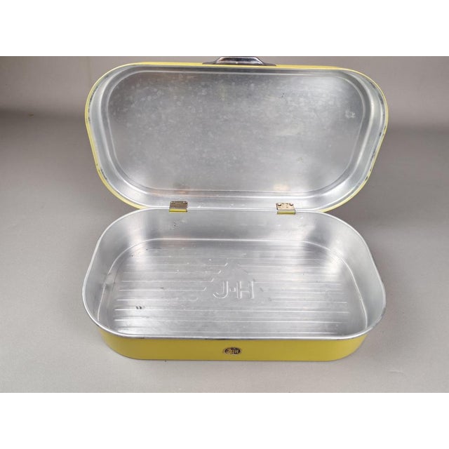 Metal Modern Lunch Box in Tin by Nils Johan, Sweden, 1950s For Sale - Image 7 of 14