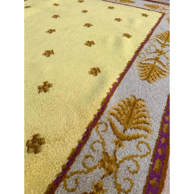 Antique French Savonnerie Rug, 1920s For Sale - Image 18 of 18