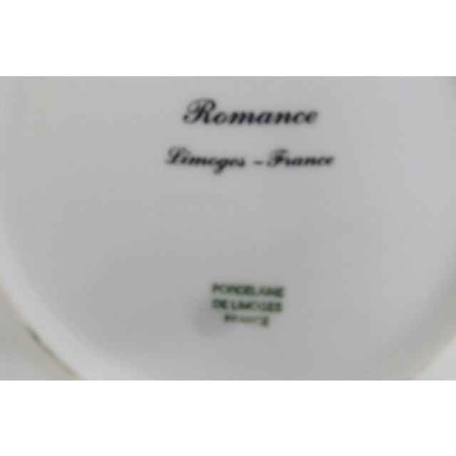 Limoges France Romance Porcelain Plate Pair of 2 Scenic Countryside Motif 4991b For Sale - Image 9 of 10