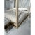 Light Oak Queen Canopy Bed For Sale - Image 9 of 9