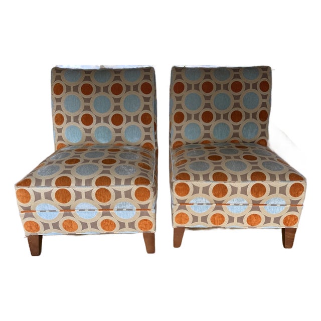 Mitchell Gold + Bob Williams Faye Chairs (Set of 2) For Sale