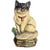 Miniature Cast Iron Cat Doorstop For Sale