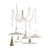Chimbarongo 6-Light Pet Ceiling Lamp from Alvaro Catalán De Ocón For Sale