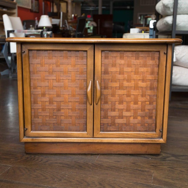 Lane Perception TwoDoor Side Table Chairish