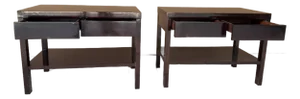 Contemporary Set of Night Tables