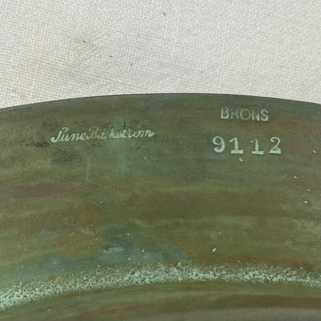 Swedish Bronze Tray by Sune Bäckström, 1930s For Sale - Image 6 of 7