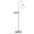 Czech Chrome Floor Lamp in Steel & Milk Glass, 1930s For Sale - Image 9 of 9
