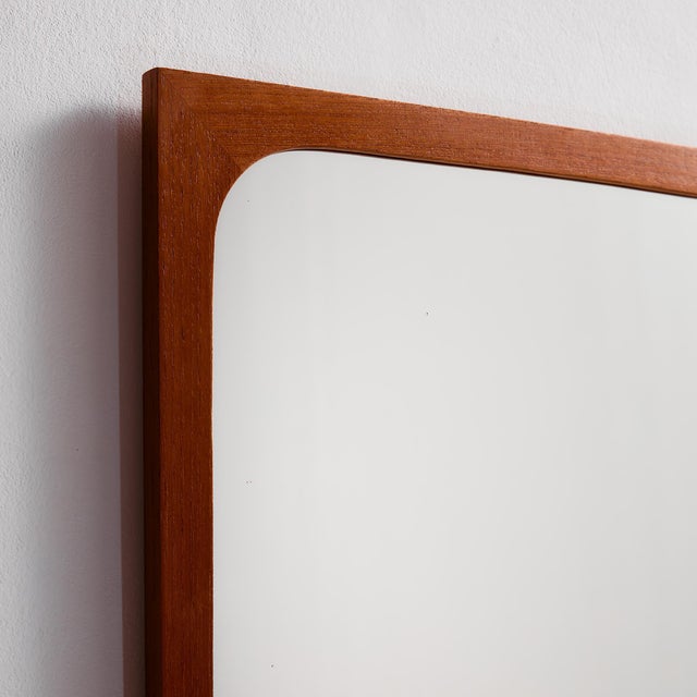 Teak Framed Mirror from Pedersen & Hansen For Sale - Image 11 of 18