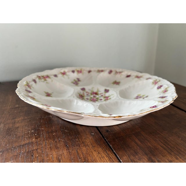 Antique Schmidt & Co Oyster Plate For Sale - Image 4 of 7