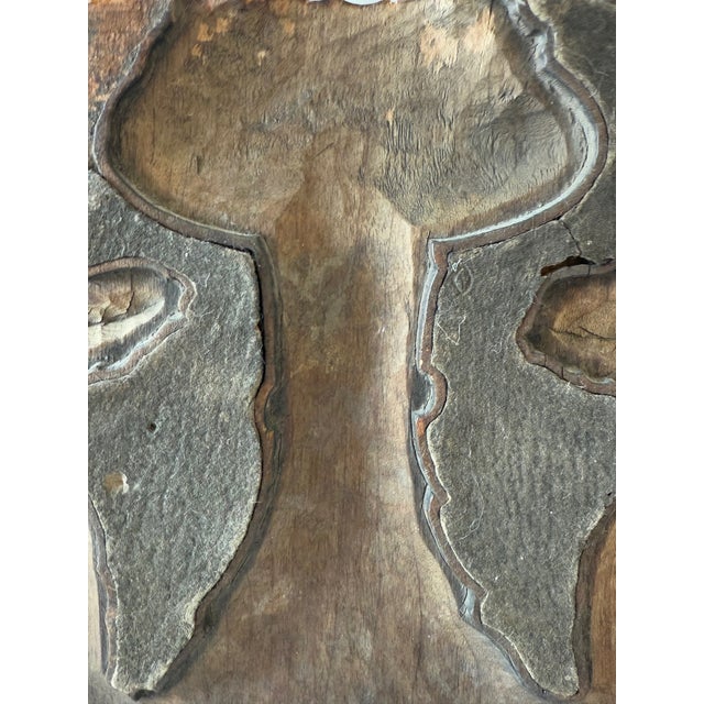 Wood Vintage Sculptural Wood Wall Art For Sale - Image 7 of 14