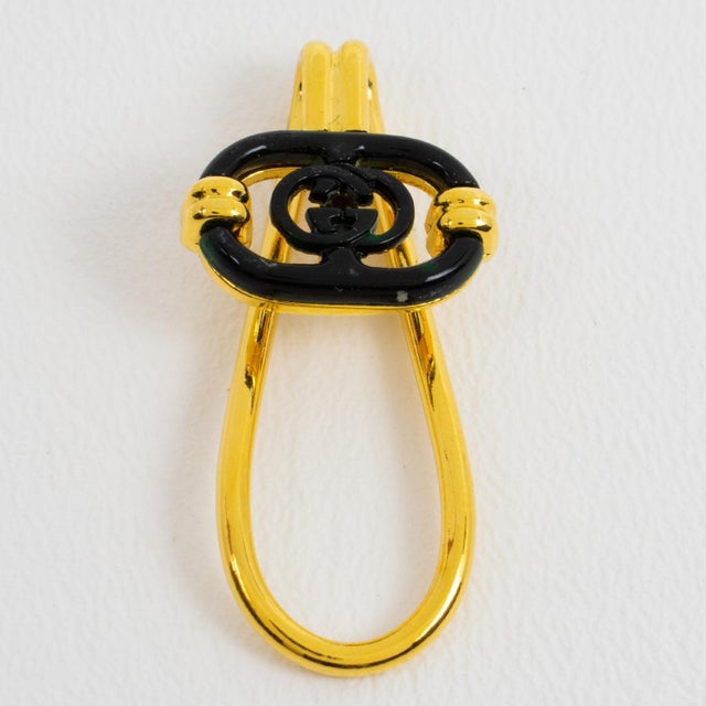 Gucci Barware Gold Plated and Enamel Cocktail Glass Makers in Box, circa 1980 For Sale - Image 9 of 18