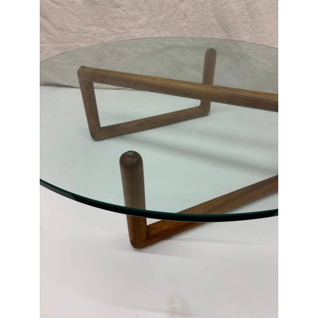 Mid-Century Modern Richard Kagan Zebra Wood Coffee Table For Sale - Image 3 of 9