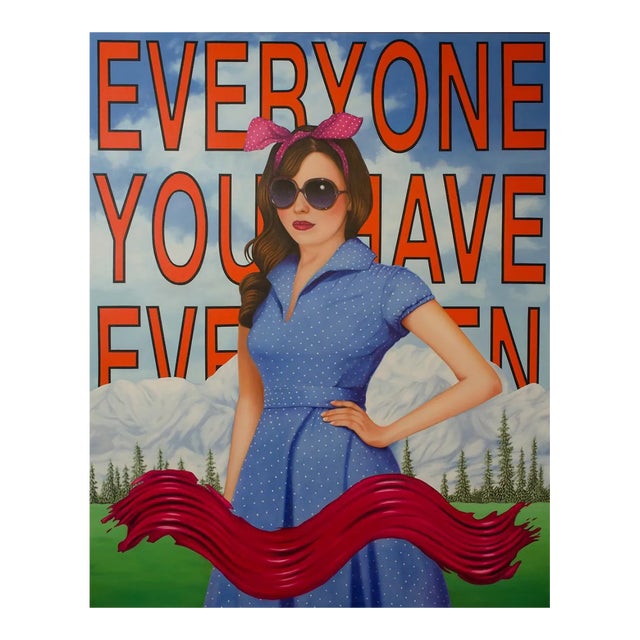 Wave-Particle, Jeff Chester, Oil on Canvas, 2017 For Sale