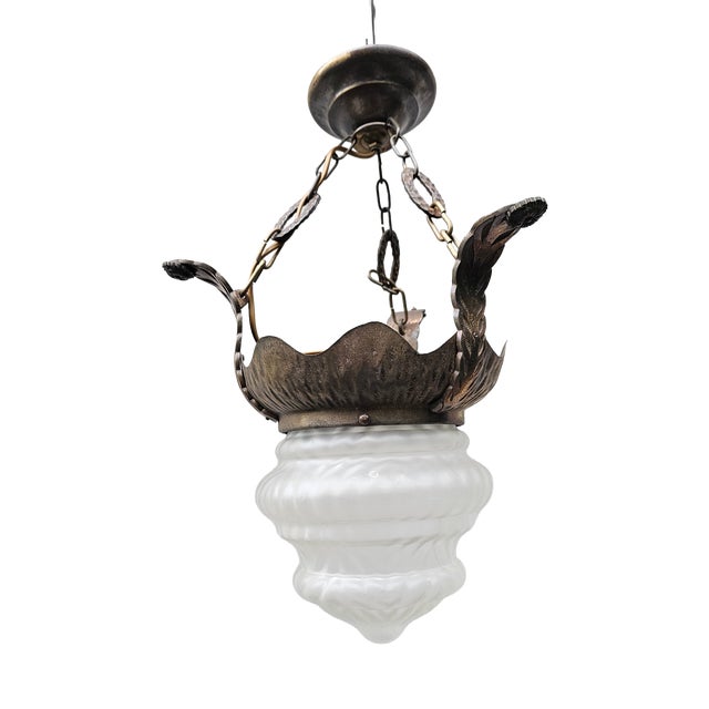 Art Nouveau Chandelier, 1890s For Sale