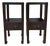Pair of Antique Open-Shelf Accent Tables For Sale