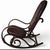Timeless Artistry of 1970s Luigi Crassevig Bentwood Rocker - Experience Sculptural Comfort. For Sale - Image 4 of 4