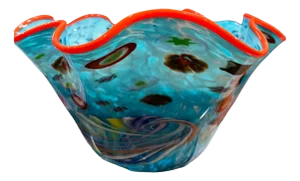 Rollin Karg Blown Glass Bowl