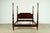 Baker Furniture Historic Charleston Collection Georgian Carved Mahogany King Size Poster Bed For Sale - Image 12 of 12