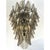 Black Smoked Fumé Murano Glass “Rondini” Cascade Chandelier, Modern Venetian Design For Sale - Image 8 of 9