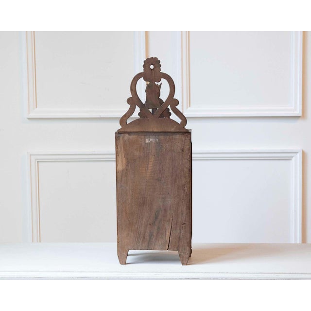 Provençal Fariniero in Carved Walnut, Late 18th Century For Sale - Image 9 of 11