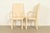 Mario Bellini Style Italian Modern Cream Leather Wrapped High Back Dining Chairs, Set of Eight For Sale - Image 12 of 14